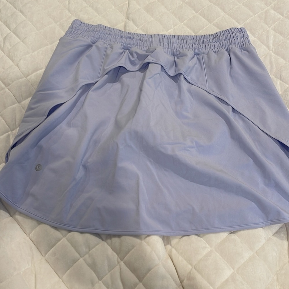 New! Lululemon Hotty Hot High-Rise Skirt
Pastel Blue, size 12 - Picture 6 of 7